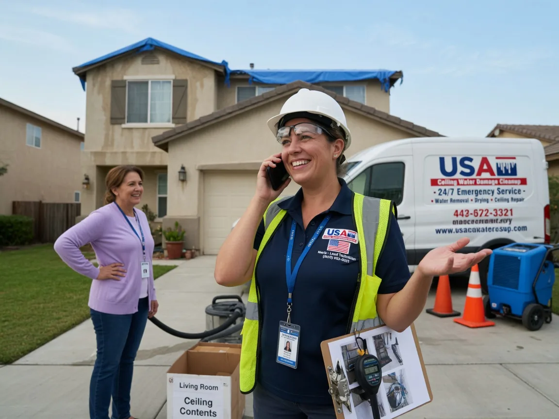 Ceiling Water Damage Restoration Ridgecrest, CA FAQs